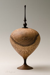 English Walnut Hollow Form